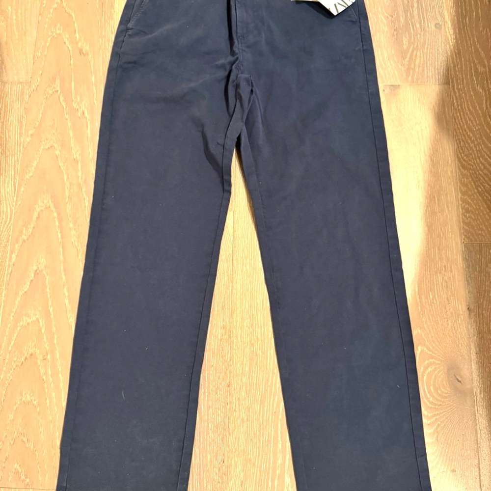 Zara boys Dark Blue Chinos size 11/12 years old NEW